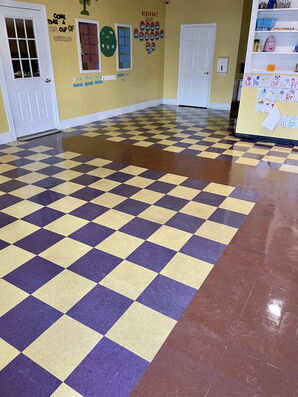 Before & After Post Construction Cleaning Floors in Riverdale, GA (2)